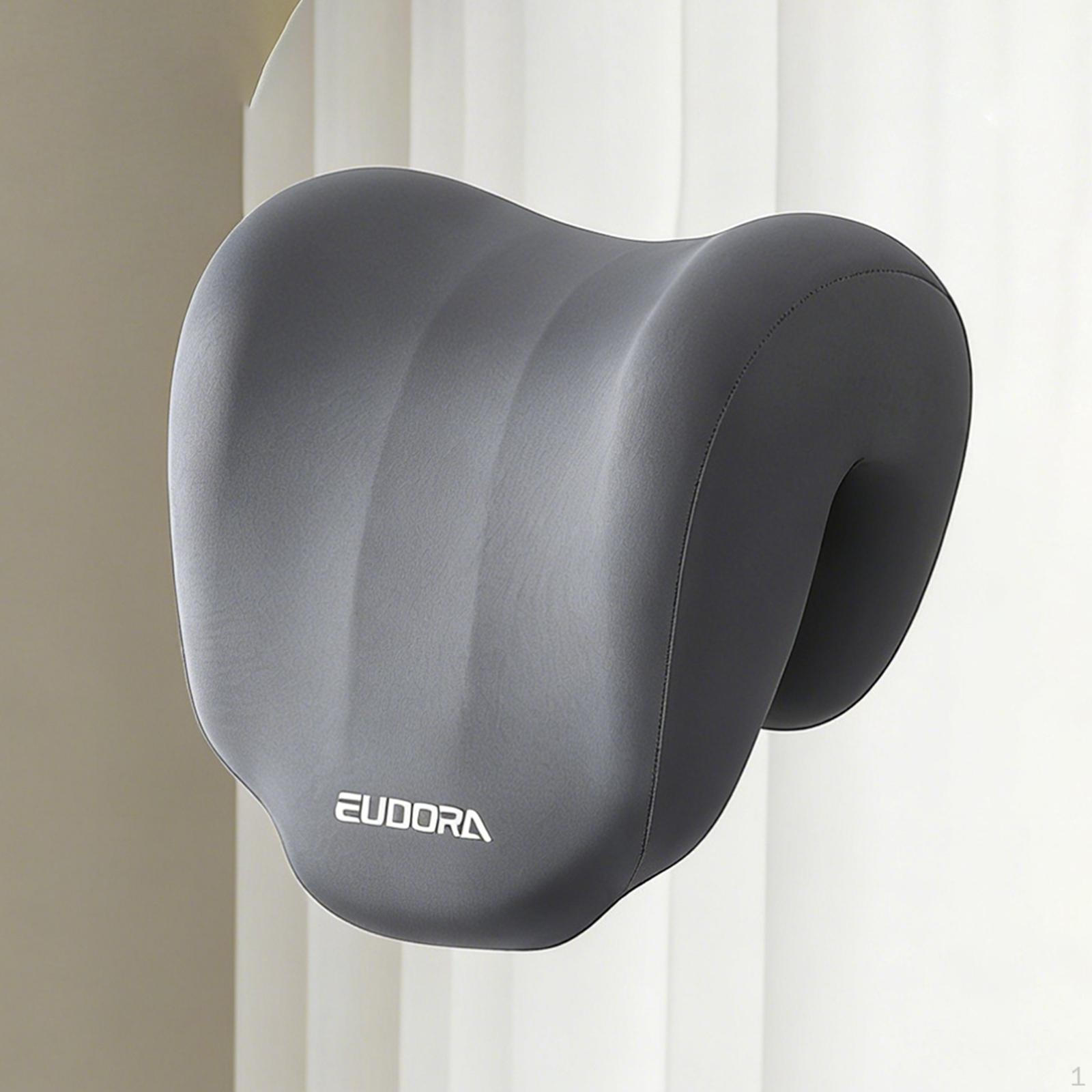Cervical Pillow for Office Chair, Pillow, Washable Cover, , Professional, Multipurpose, Lightweight, серый