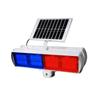 Red & Blue Flashing Road Safety Warning Lights for Construction & Maintenance Vehicles