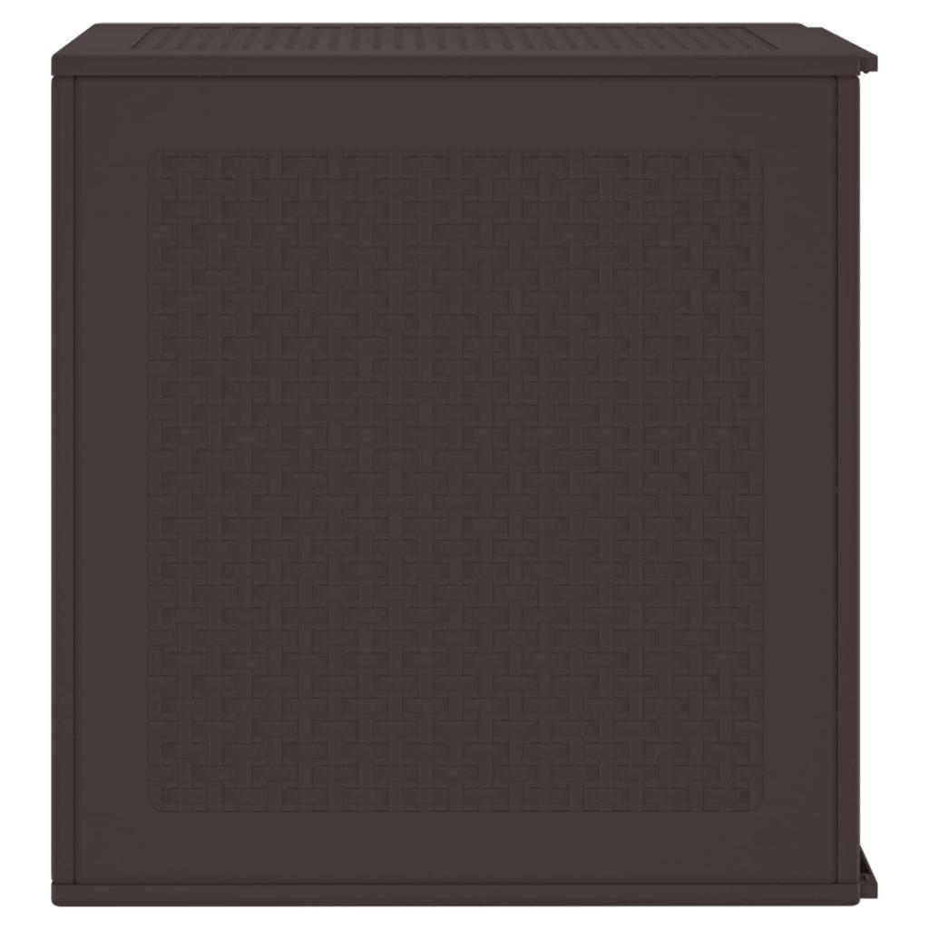 Storage Box Brown 55 x 53 x 57 cm Polypropylene
