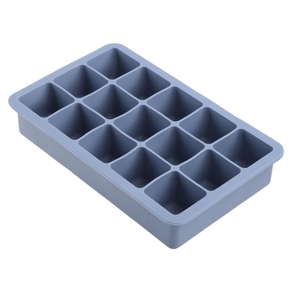 Ice Cube Trays Premium Silicone Ice Cube Moulds with Lid Flexible BPA-Free for Chilled Drinks Whiskey Cocktails Reusable
