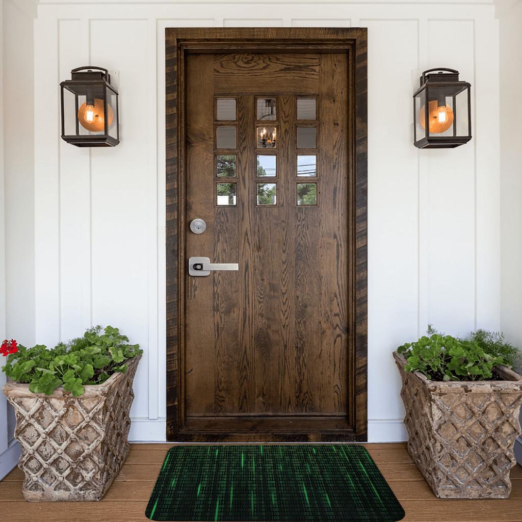 Cool Code Floor Door Kitchen Bath Mats Anti-Slip Outdoor Computer Science Hacker Doormat Garden Entrance Rug Carpet Footpad