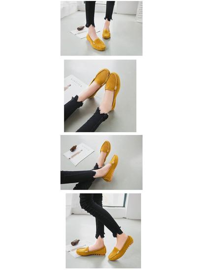 Mokasyny z frędzlami dla kobiet plus size: Buty codzienne na płaskiej podeszwie dla mam i pielęgniarek