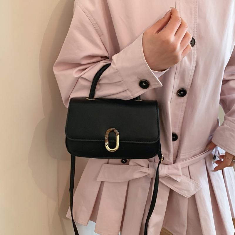 Simple Hand Bag Small Square Bag Spring and Summer New Fashion Sense Shoulder Bag Trend Elegant Temperament Messenger Bag