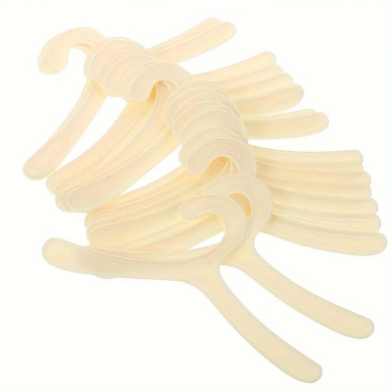 Pet Clothing Hangers Plastic Pet Hangers Suitable For Puppies And Kittens Clothing 19 X 9 X 0.2 Cm Hanging Plastic Clothes Rack