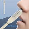 2-in-1 Nasal Hair Cutter, New Double Sided Nose Hair Knife, Nostril Hair Remover Tool, Portable Manual 360° Rotating Nose Hair With Ear For Women Men