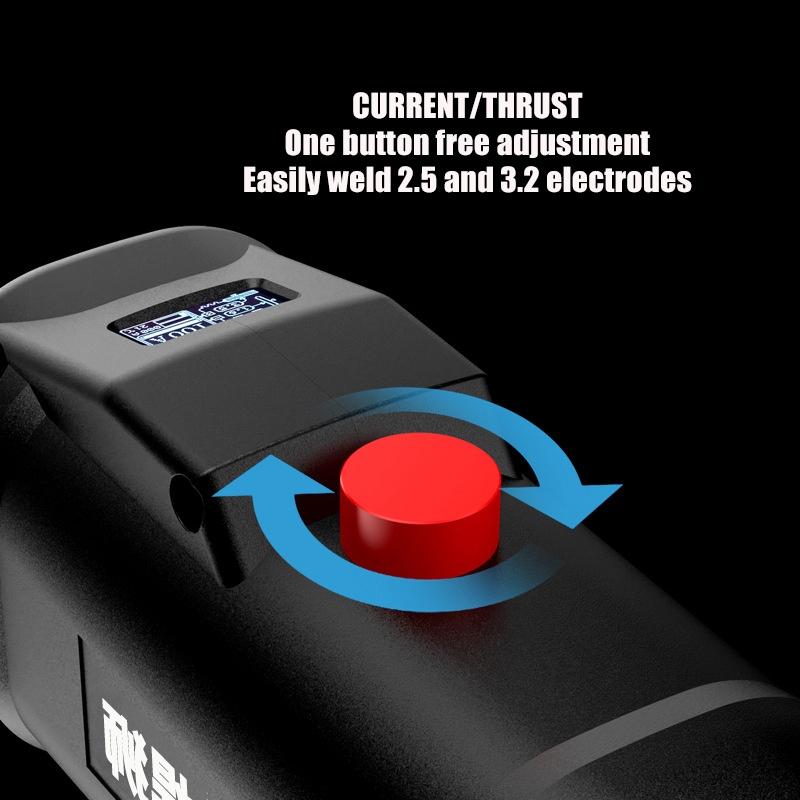4000W Intelligent Full Digital Handheld ARC Welder ARC Welding Machine 220V 50/60 Hz 15-120 Amp for Home DIY Welding Electric Working