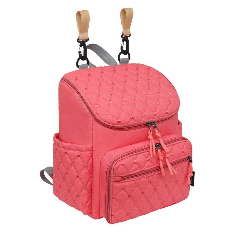 The new European and American multi-functional mommy bag goes out to commute portable mother and baby bag fashionable women's backpack