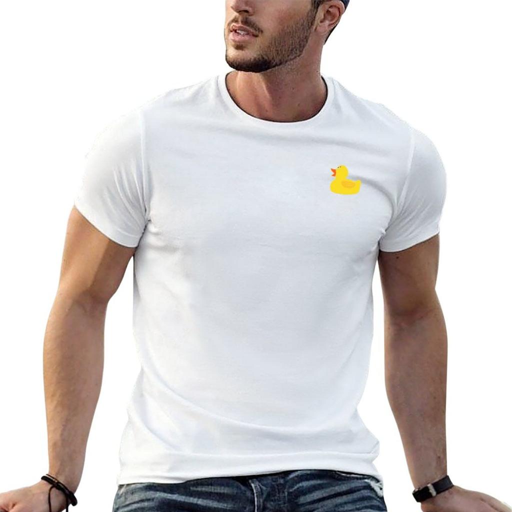 De rubberen eend T-shirt t-shirt Unisex luxe Unisex t-shirt zwaar katoen t-shirts voor Unisex grafisch vintage T-shirt