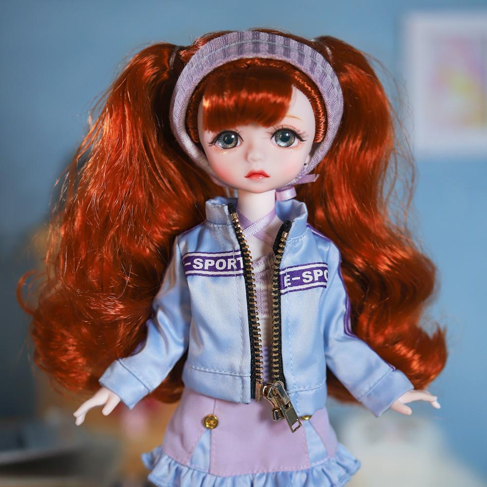 DBS DREAM FAIRY Doll 1/6 BJD Name by Dora&Linda Mechanical Joint Body With Makeup Cool Candy SD Anime Girl