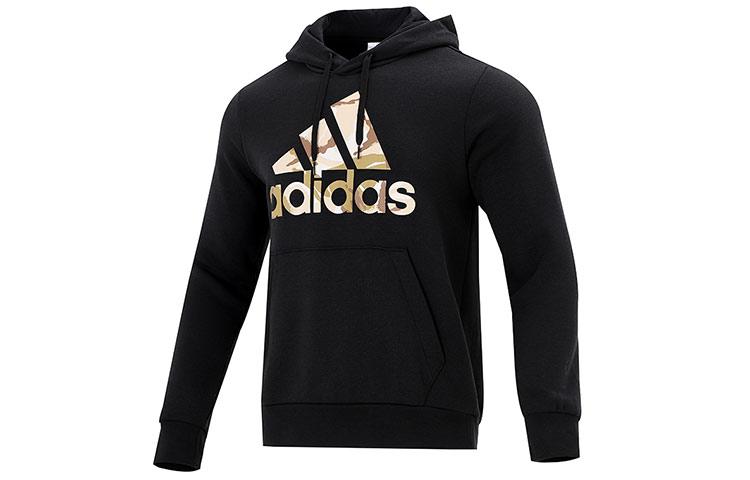 

Adidas Sweatshirts Men s Black Hooded Moderate Regular GV2126 M