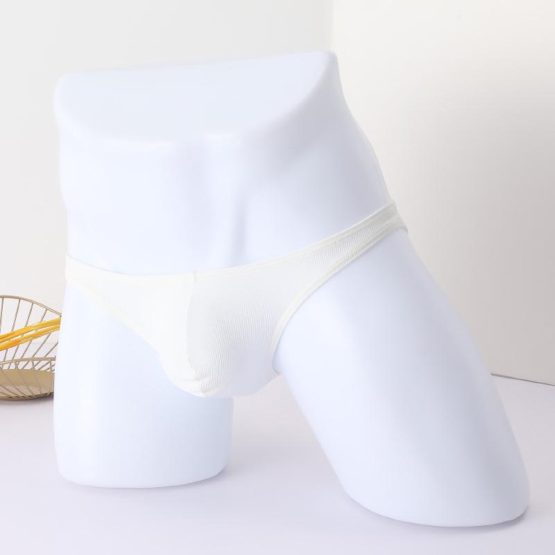 Men Spring Summer Seduction Sexy Stretch Sports Low Waist Triangle Briefs
