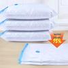 Transparent Vacuum Storage Bag with Pump for Clothes and Quilts – Single Layer, In Stock