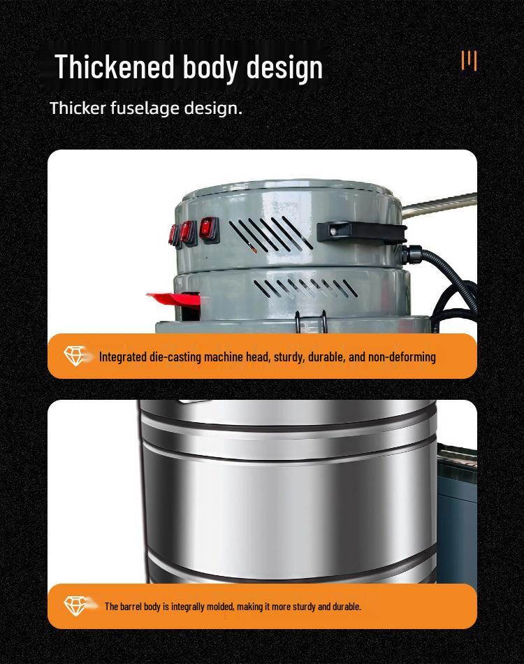 Explosion-Proof Industrial Vacuum Cleaner for Workshop Dust and Iron Filings