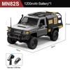 1/12 Full Scale RC Crawler 4-wheel Drive Off Road Remote Control Pickup Truck with Led Light Rechargeable Climbing Vehicle Hobby Toys for Boys Adult