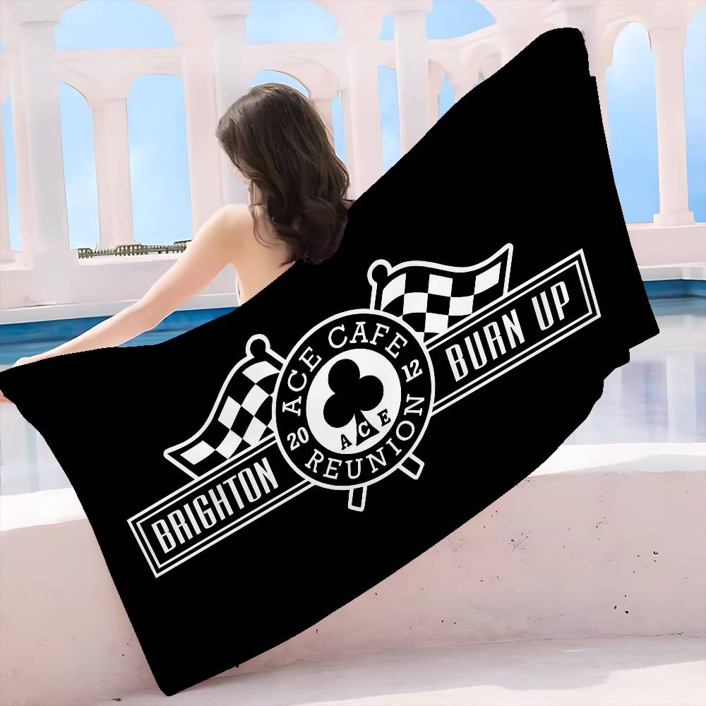 

Famous N-Norton Motorcycles Microfiber Blanket Quick Drying Beach Towels Oversized Printing Super Absorbent Pool Towel Blanket W40*H60(CM)