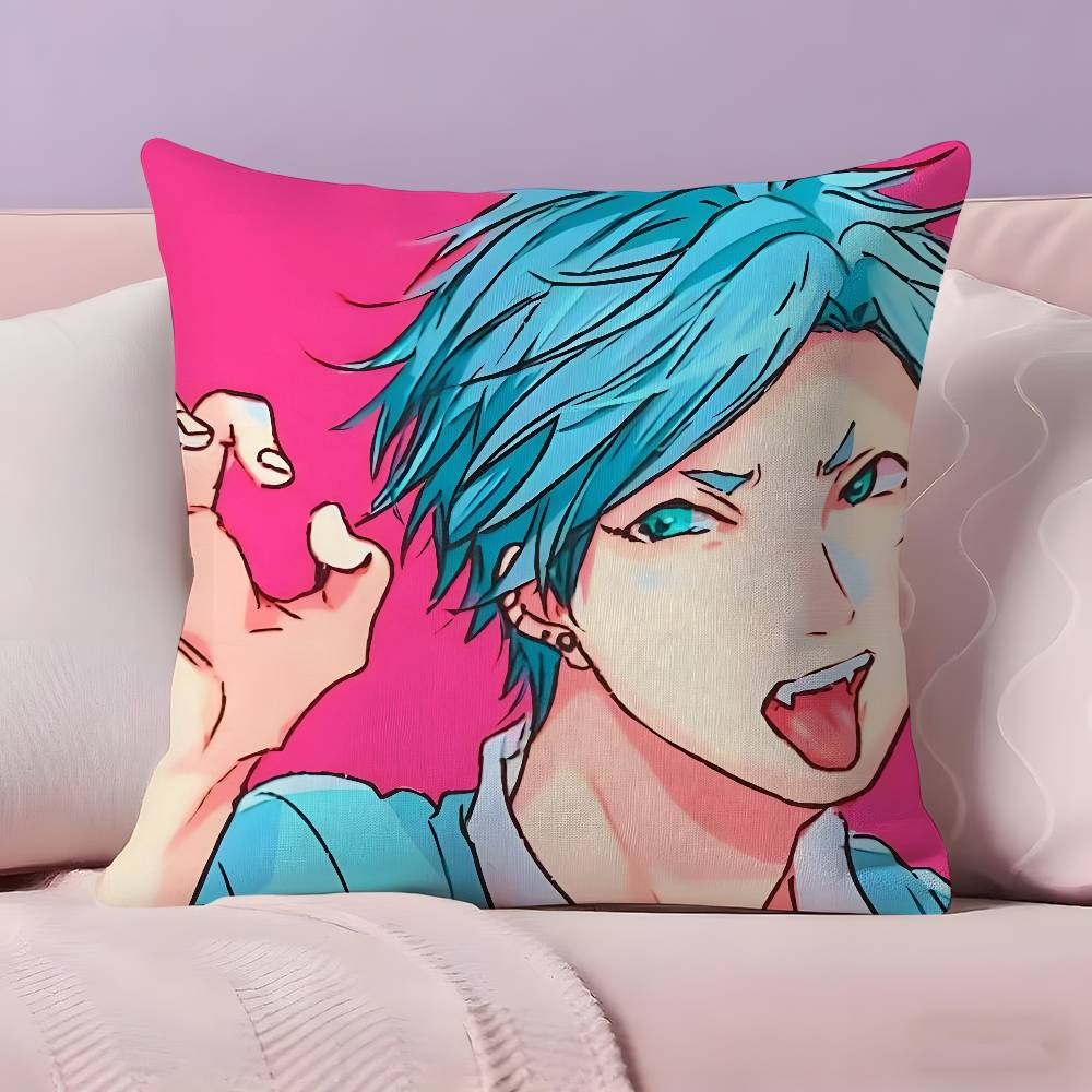 Anime y-Yarichin-Bitch Club Pillow Case Ultra Soft Skin Friendly Fabric Cloud Like Comfort & Concealed Zipper