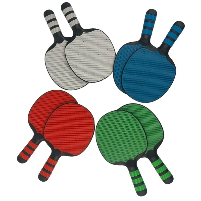 1 Par Equipo de Tenis de Mesa de Goma para Principiantes Set de Paletas de Pingpong Bate de Tenis de Mesa Set de Raquetas de Tenis de Mesa