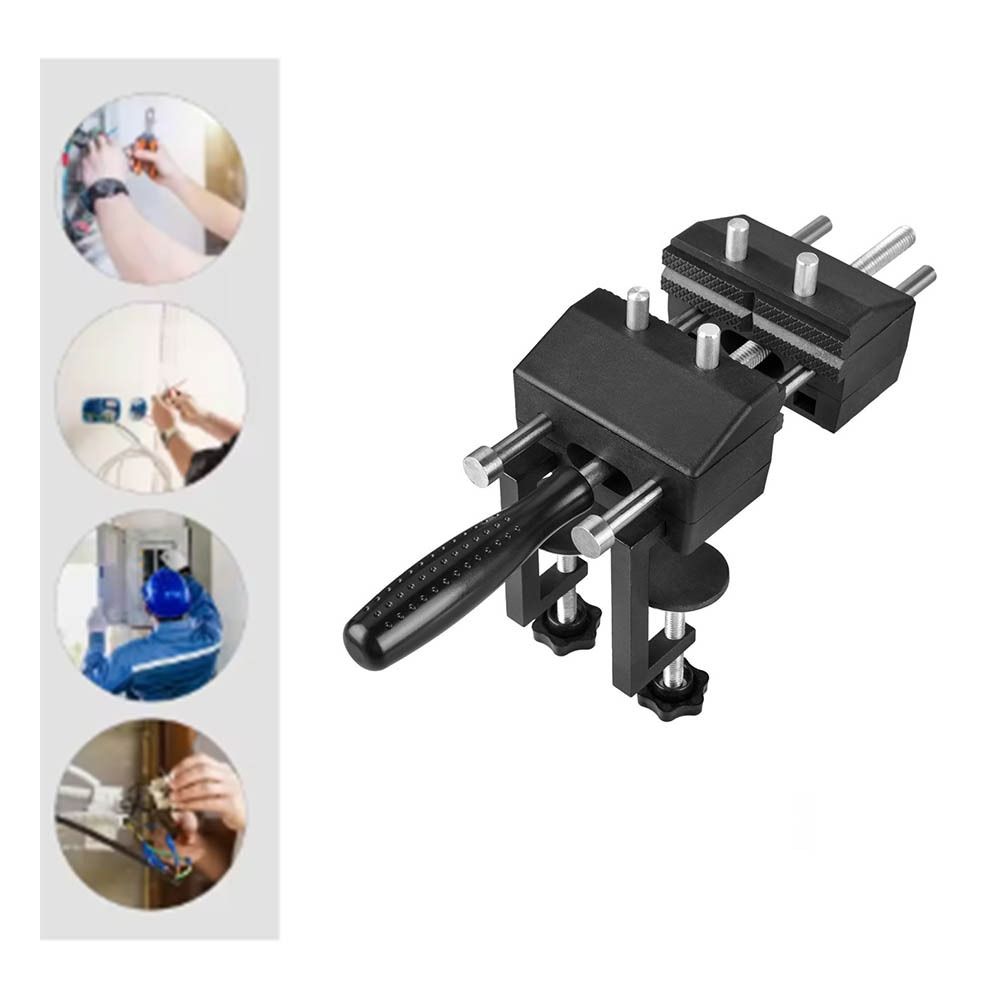 Flat Mouth Workbench Clamping Tool Multi -angle Table Clamp Vise Working Table Vise  Woodworking