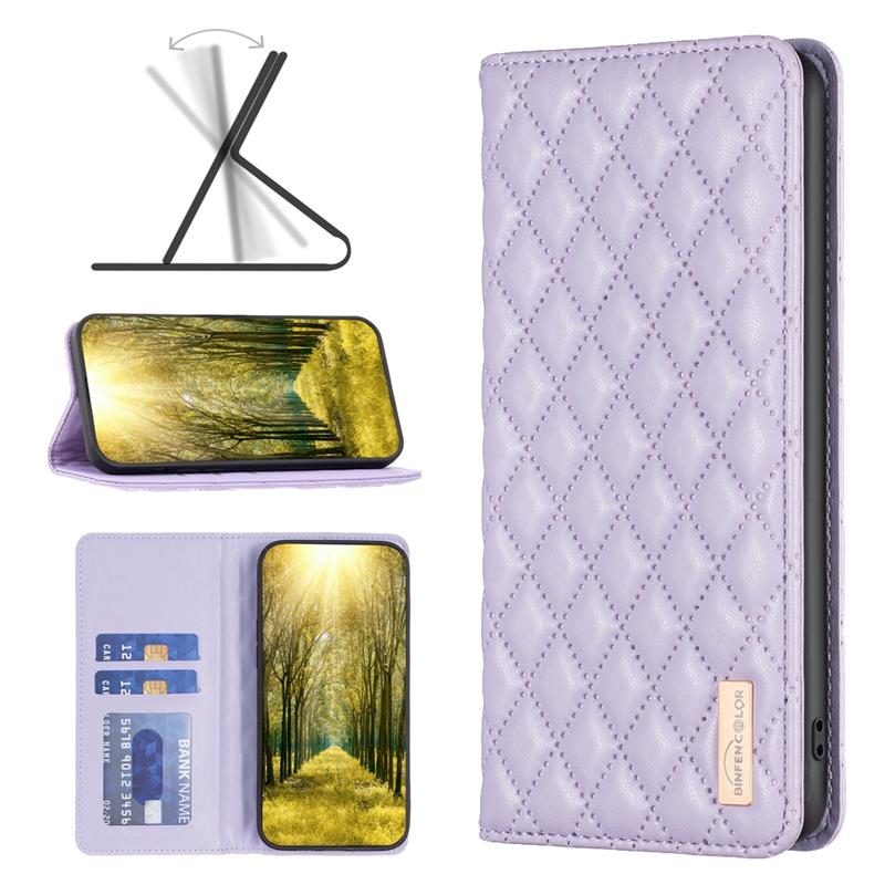 Diamantový Geometrický Kožený Magnetický Flip Pouzdro Pro Samsung Galaxy S20 S21 S22 S23 Ultra S23+ Plus S 21 FE S20FE Pouzdro Kryt
