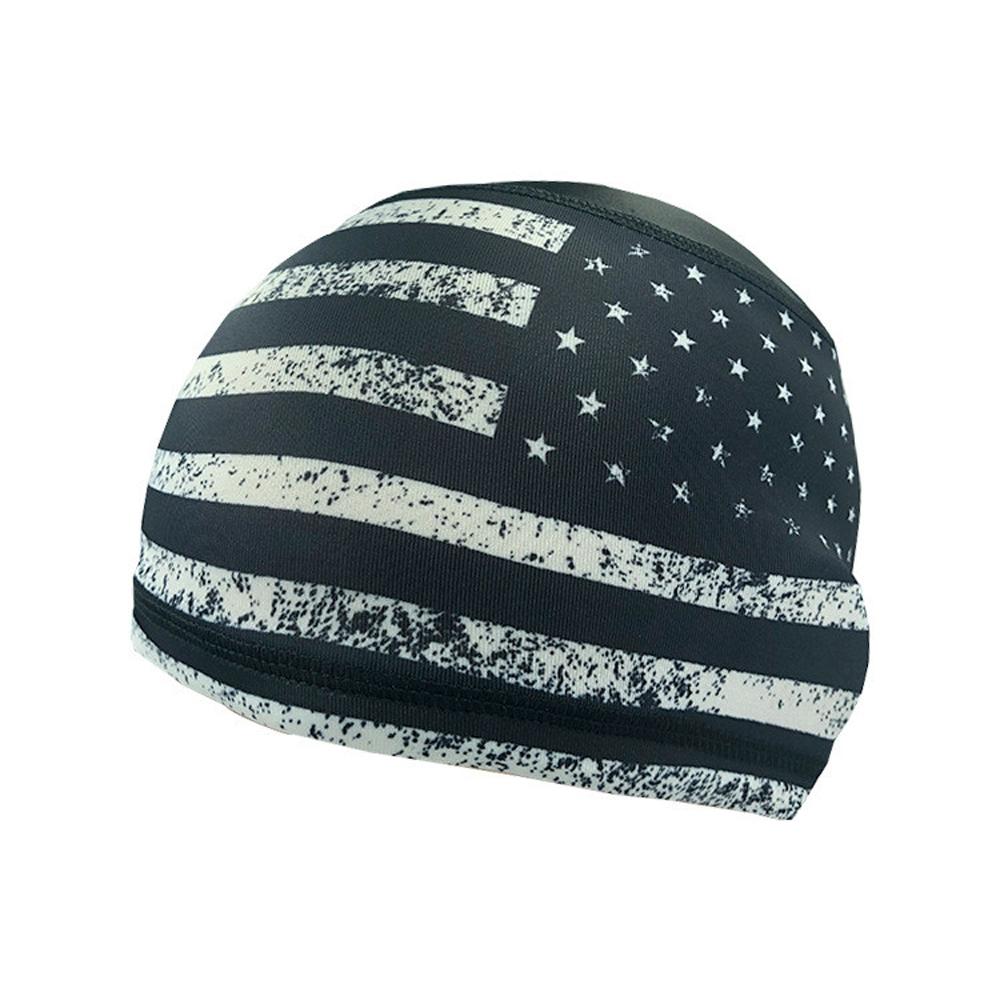 

Bicycle Cap Breathable Motorcycle Bike Headwear Skull Cap Cooling Cap Cycling Cap Helmet Liner белый/чёрный