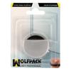 WOLFPACK PROFESSIONAL LINE - Matte Chrome Silent Adhesive Door Stop