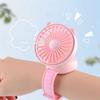Mini Watch Small Fan Rechargeable Bracelet Fan Creative Wristband Fan  Outdoor Activities