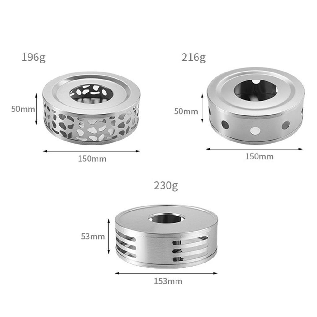 Tea Warmer Hollow Out Portable Modern Heat Resistant Keep Temperature Tea Stove Warmer Base