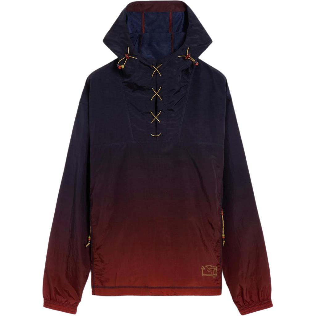 Puma X Aries Collaboration Light SS25 Fashion Versatile Hooded Long Sleeve Jacket Men Jacket Black Red 62949352