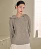 MICANE Wool Oversized Hooded Knit