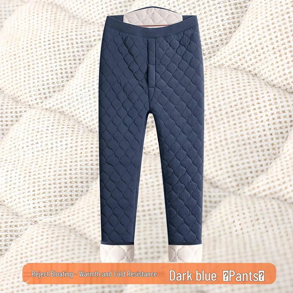 Men's Cozy Winter Underwear Set: Velvet-Lined Cardigan Jacket, Autumn Long Johns for Dad & Grandpa