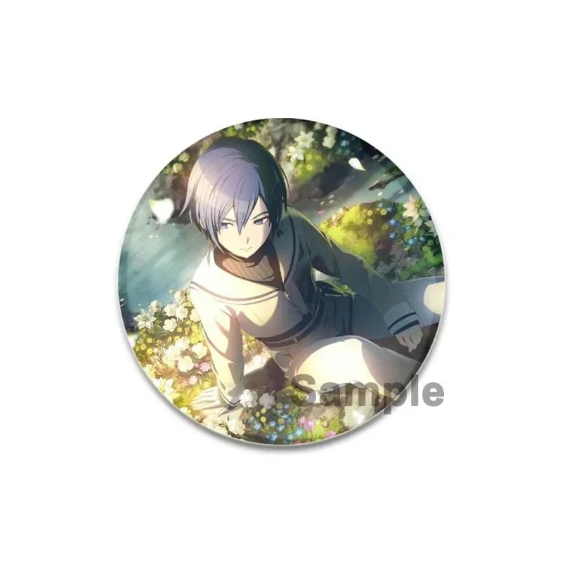 

32/44/58 мм проект SEKAI металлическая брошь сумка Декор Коллекция милая девушка мультфильм булавка на лацкан подарки друзьям БОЛЬШЕ JUMP Hinomori Shizuku 44mm