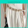 Korean Style Boho Waist Chain With Handwoven Pu Material For Casual Wear