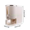 24TE 5KG Rice Bucket Kitchen Household Rice Bucket Storage Sealed Transparent Flap