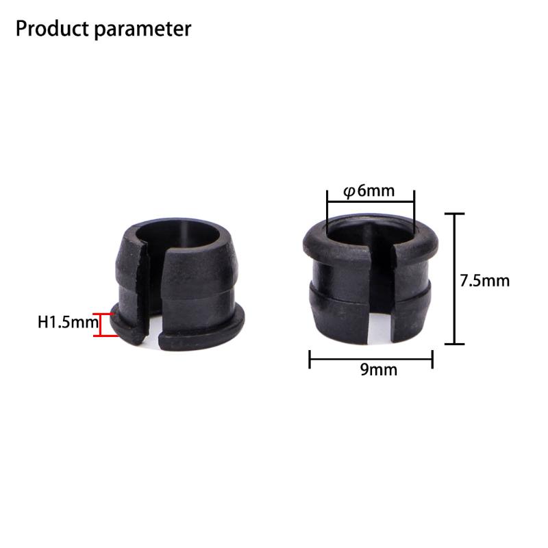 

10Pcs Bicycle Valve Hole Adapter Bike Inner Tube Adapter Rubber Plug For MTB Road Bike Adapter Grommet Schrader Valve 10Pcs