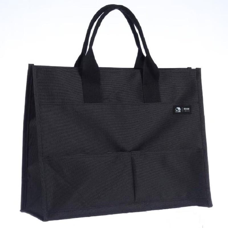 Large Capacity Canvas File Tote Bag