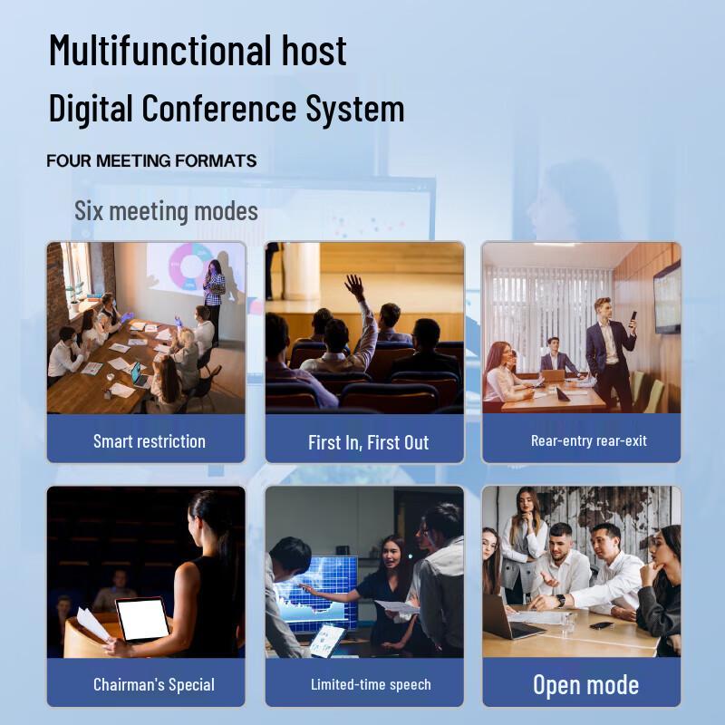 Huido YX-X2 Professional Wired Conference Microphone System (CN version)