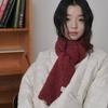 ALLINCOMPLETE Bubble Boucle Knit Scarf  6 Colors 