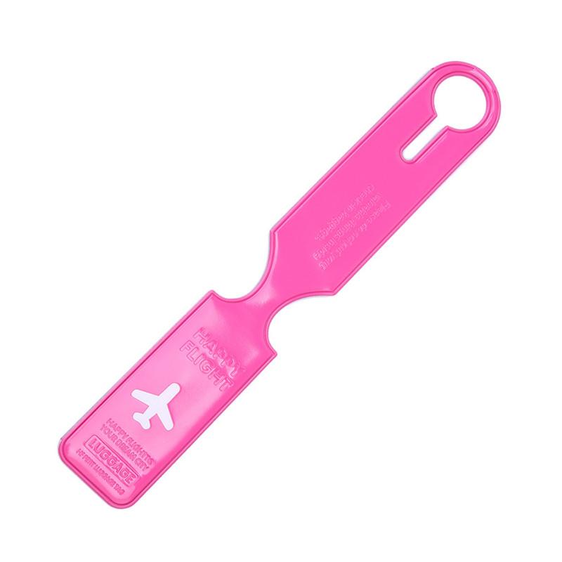 Creative Travel Luggage Tag Suitcase ID Address Label Baggage Boarding Tag Portable Label Holder Bag Accessories