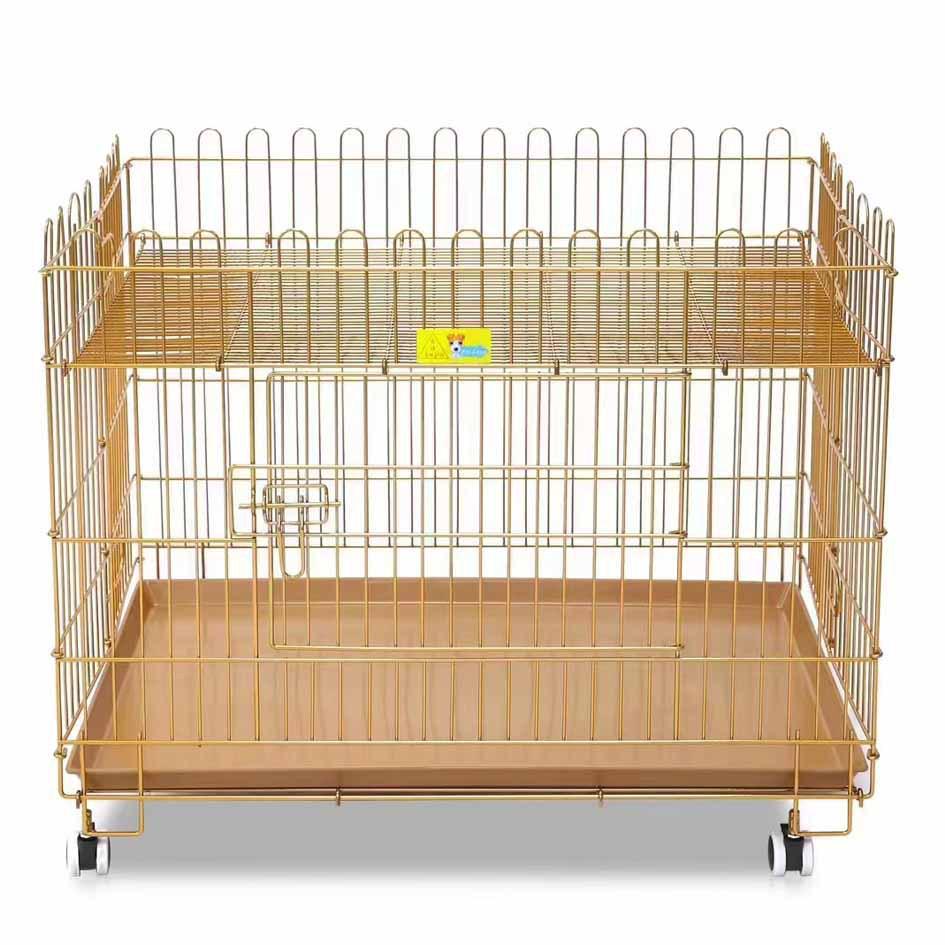 Genuine Lejia Thickened Nano Pet Cage with Tray, Foldable Enclosure for Cats and Small/Medium Dogs