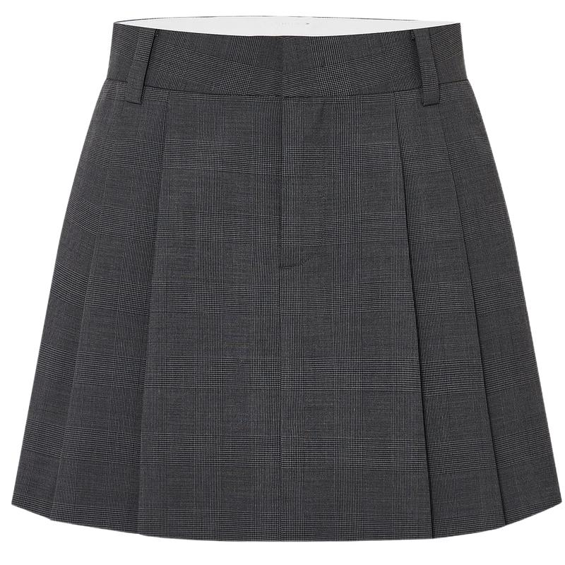 

MO&Co. A-Line Wales Plaid Mini Skirt XS