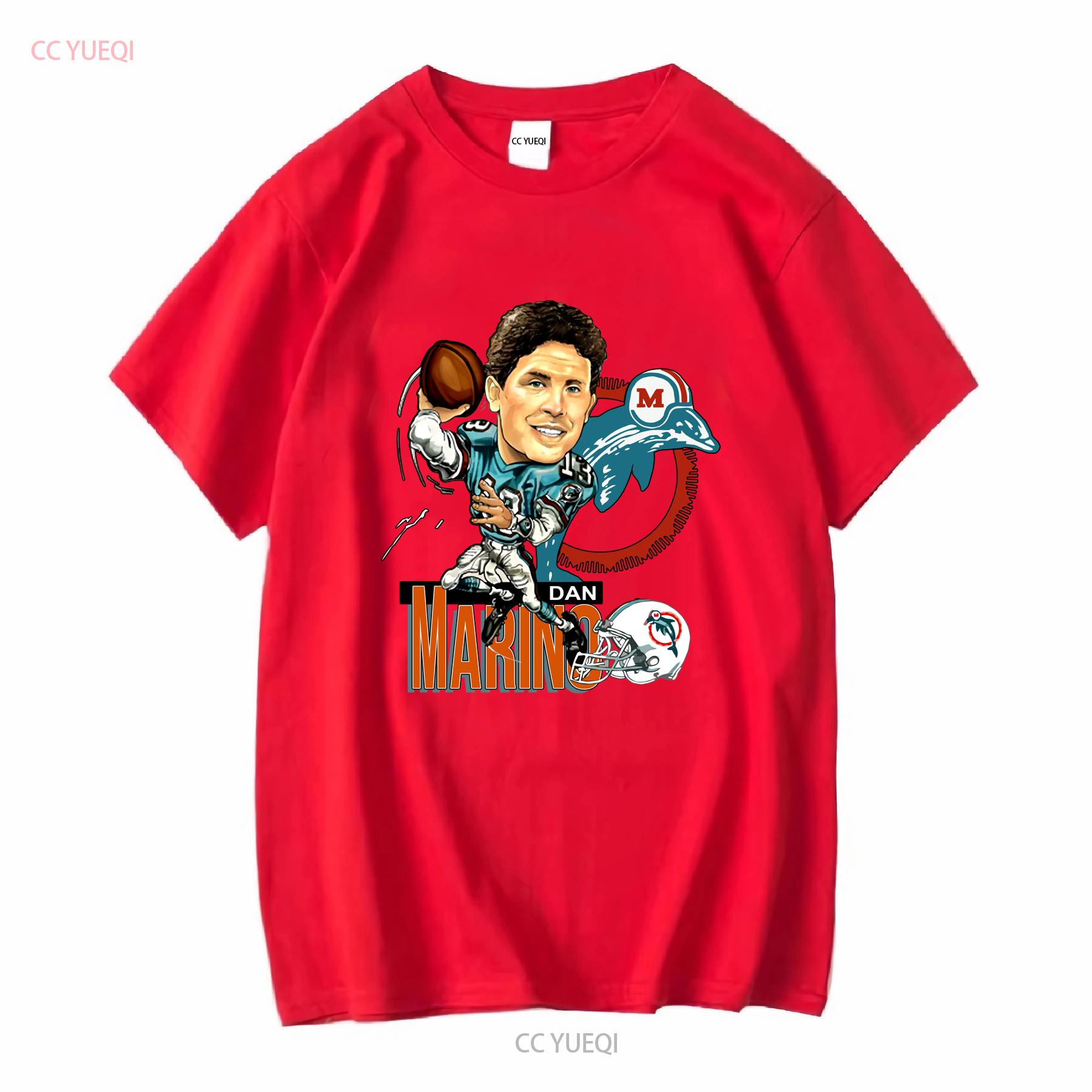 Dan Marino T shirt Gray Cotton Medium Trending Size S 5XL vintage Washed Breathable Stretched Comfortable Unisex Slightly S