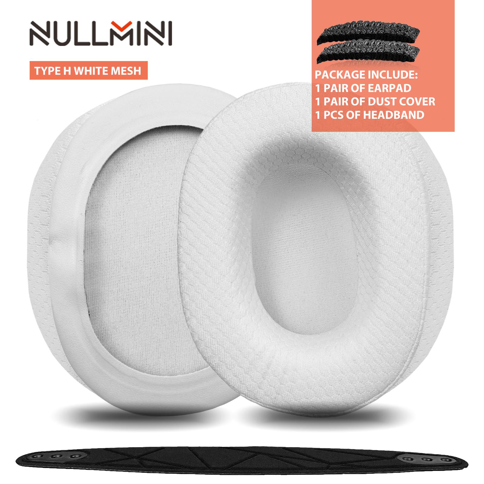 

Змінні амбушюри Nullmini для Steelseries Arctis Nova Pro Wire, Nova 7,3,1 Навушники Охолоджуючі гелеві амбушюри Подушечка на голову