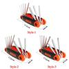 Durable 8 In 1 Multifunctional Hand Tool Hexagon Spanner Hexagonal Wrench Screwdriver Set