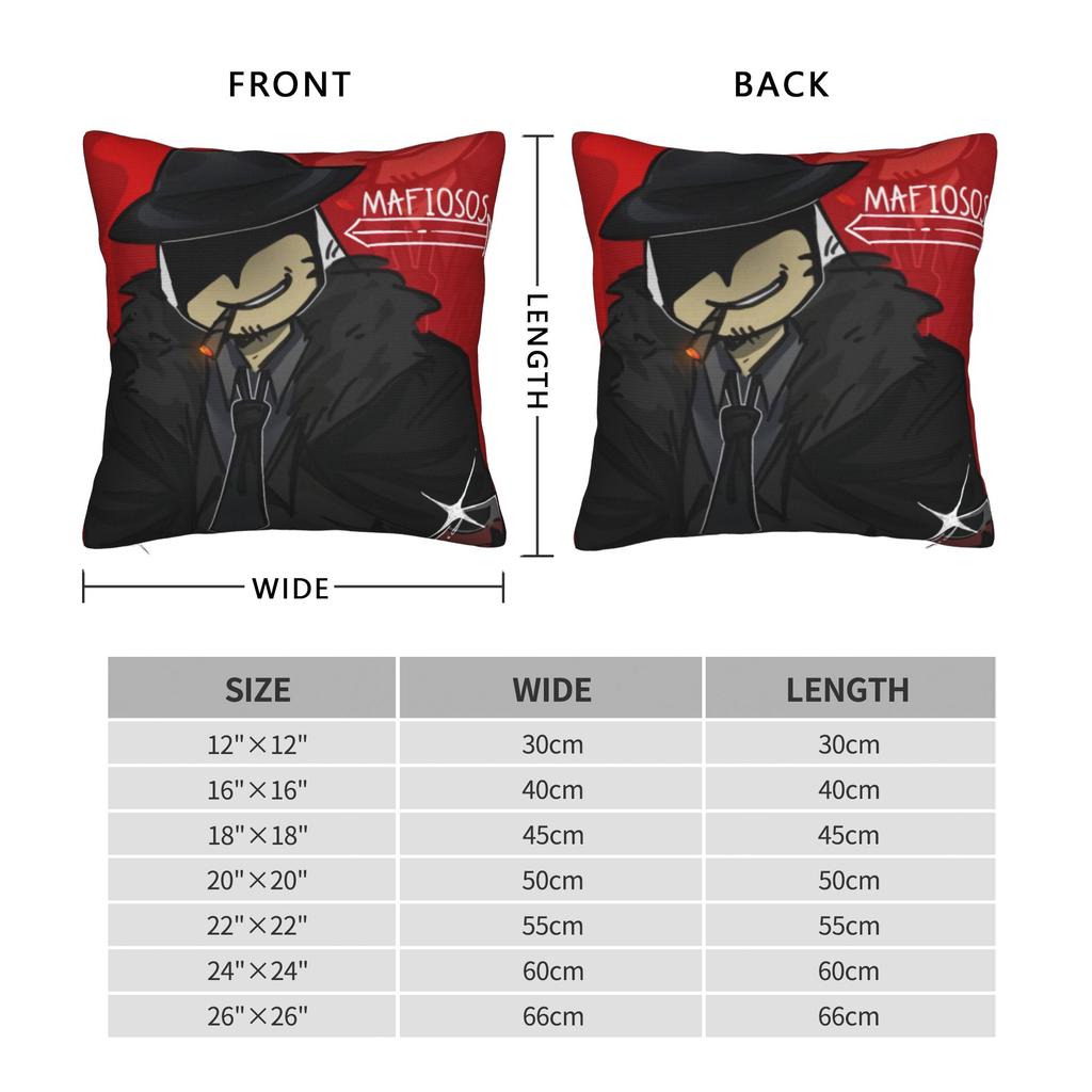 Pillow Cover Forsaken Mafioso Fashion Pillow Case For Living Room Chair Pillowcases