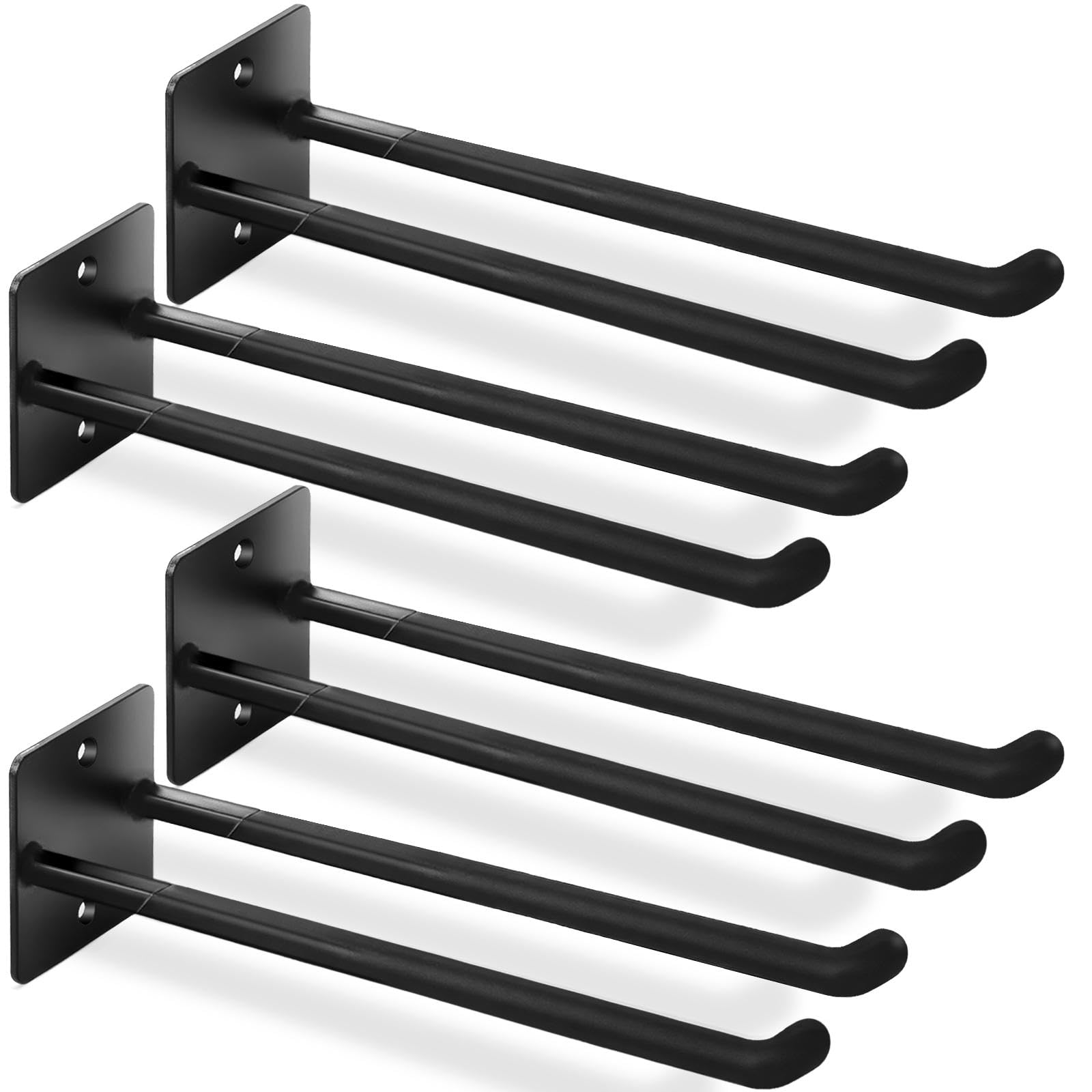 

GSYJMRH Set of 4 Garage Large Tool Garage Storage and Screws Organize and Store in Your Perfect for Farm and Other Large Items Hooks, 14-inch Hooks,