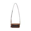 Coach Studio Baguette 20 Metal Logo Monogram Print Faux Leather Shoulder Bag Small Women Shoulder Bag Brown CR798-B4V6