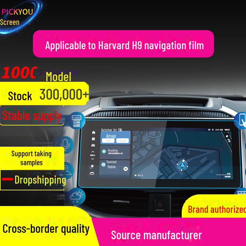 Pellicola protettiva per la navigazione e il controllo centrale Great Wall Haval compatibile con 24 modelli