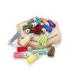 10/20/60pcs 38mm Vintage Leather Tassels Fringe For DIY Jewelry Making Keychain Cellphone Strap Pendant Accessories