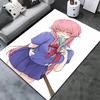 Gasai Yuno Carpet Rug For Living Room Bedroom Home Sofa Decoration Kids Play Nonslip Floor Mat