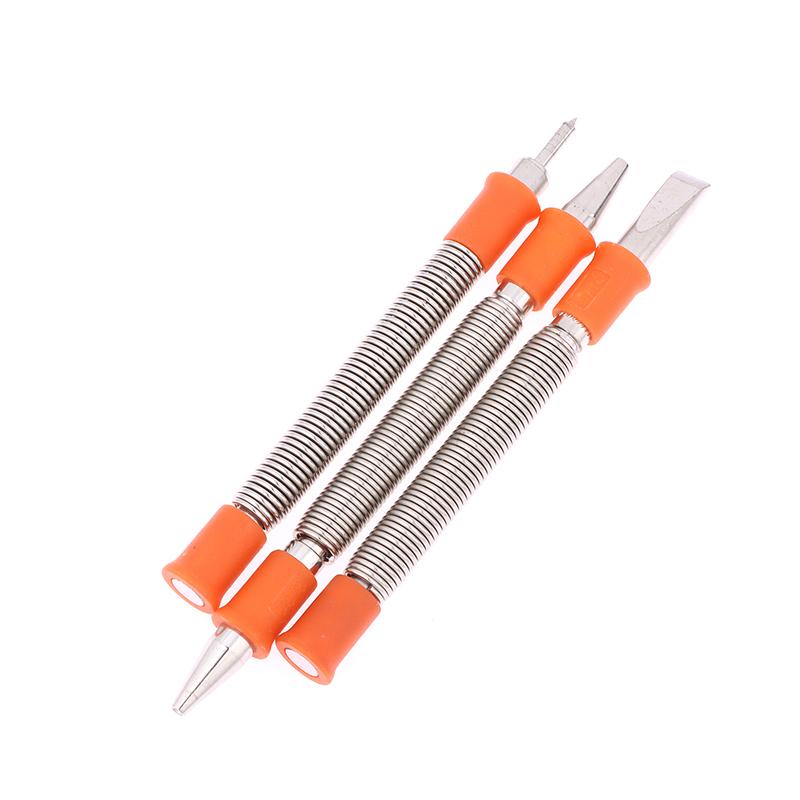 1/2Pcs Spring Tool Chisel Nail Punch Center Punch Pinning Punch Spring Loaded Rivet Removal Kit For Wood